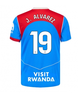 Atletico Madrid Julian Alvarez #19 Maglia Gara Terza Repliche 2025-26 Maniche Corte